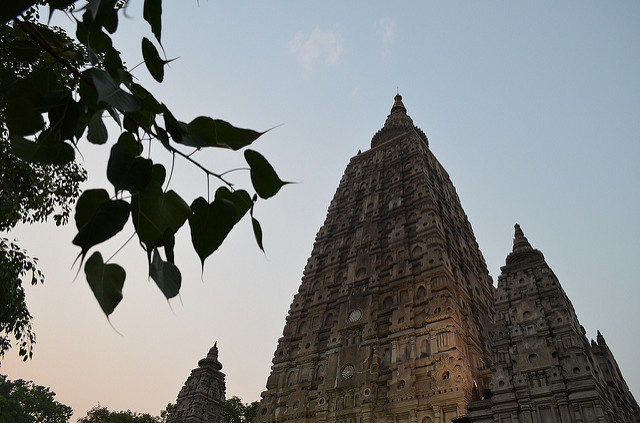 Mahabodhi Temple Complex at Bodh Gaya. Photo Credit. Photo Credit