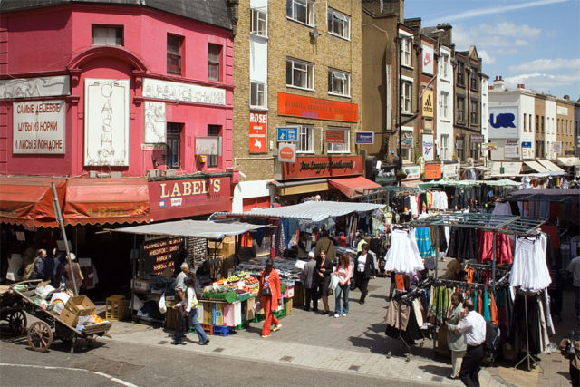 Petticoat Lane Market.Photo Credit