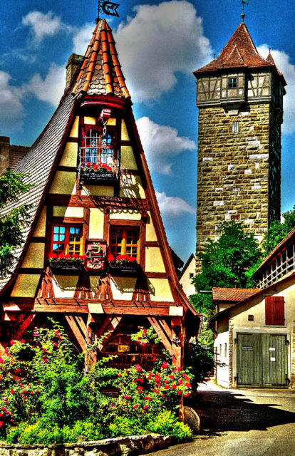 Rothenburg ob der Tauber, Gerlachschmiede Photo Credit