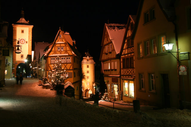 Rothenburg ob der Tauber, Germanysdg Photo Credit