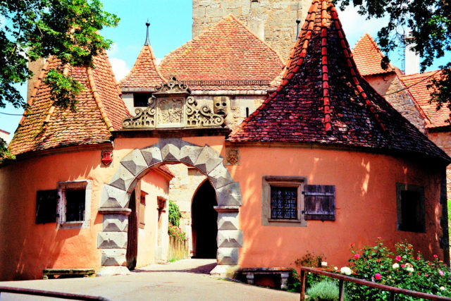 Rothenburg was raised by King Rudolf von Habsburg to an city of empire Photo Credit