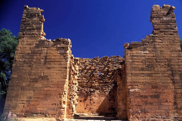 Ruins of the great temple at Yeha in the Tigray Region of Ethiopia. Photo Credit