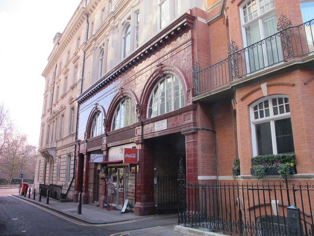 Since the end of the war, the station has been used only as an emergency exit point from the Underground. Photo Credit