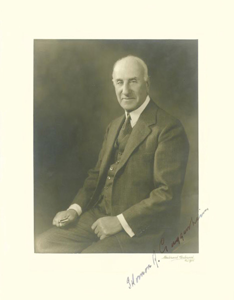 Solomon Robert Guggenheim (February 2, 1861 – November 3, 1949) was an American businessman, art collector and philanthropist. He is best known for establishing the Solomon R. Guggenheim Foundation and the Solomon R. Guggenheim Museum in New York City. Photo Credit