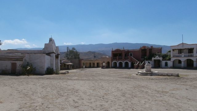 Spanish pueblo in Texas Hollywood. Photo Credit