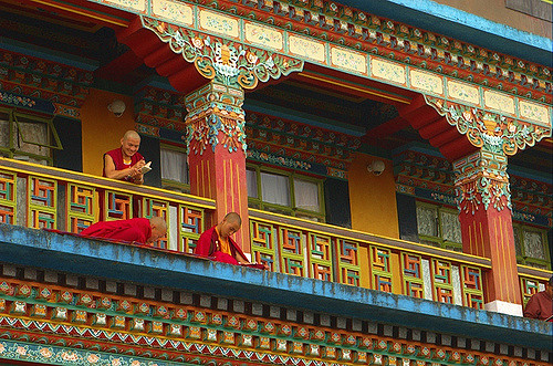 Students of Rumtek Monastery. Photo Credit