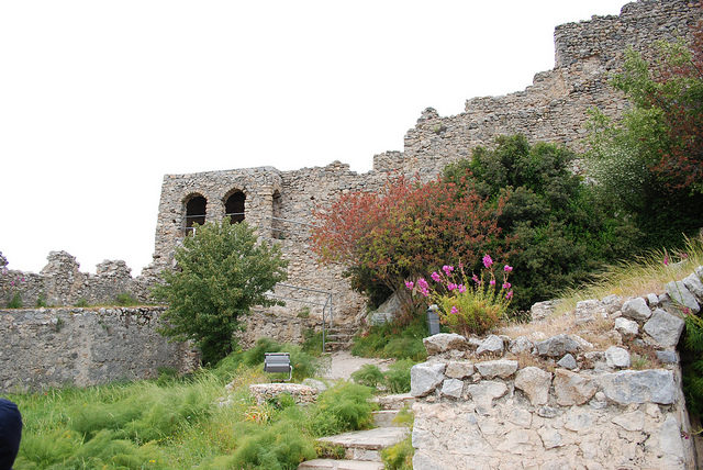 The castle is named after a little known hermit who fled Palestine during the 7th century to live and die up here, purging the mountain of pagan demons. Photo Credit