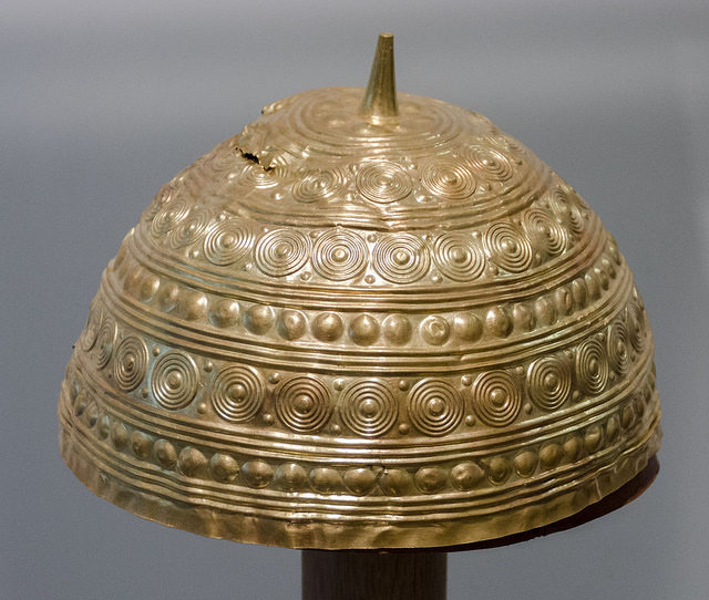 There is a possibility that it was used as a ritual basin, though it is decoratively pierced with an awl. Photo Credit