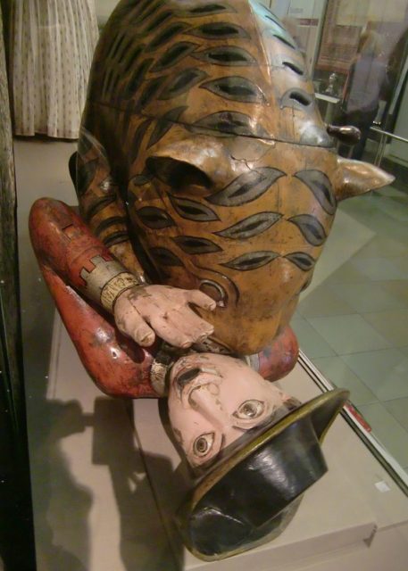 Tipu's Tiger is notable as an example of early musical automata from India. Photo Credit