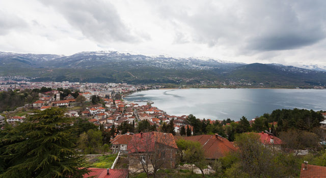Ohrid and Lake Ohrid. Photo credit