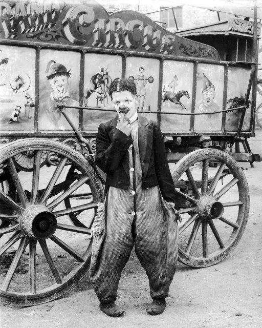 A clown with the Grand Circus.1911 Photo Credit