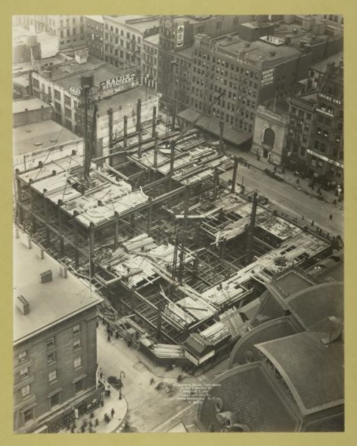 Construction of the Woolworth Building Photo Credit