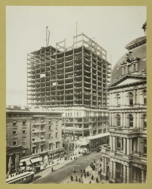 Construction of the Woolworth Building Photo Credit