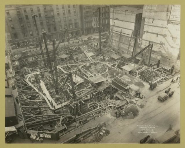 Construction of the Woolworth Building Photo Credit