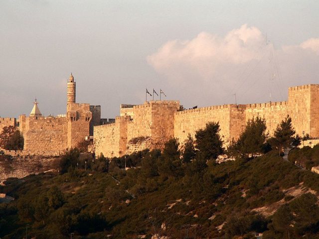 Jerusalem, city wall (west)