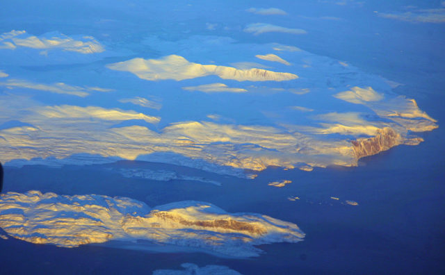 Cumberland Peninsula of Baffin Island, aerial photo by Doc Searls. Photo Credit