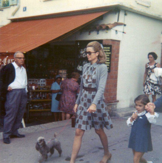 Princess Grace with daughter Stéphanie in Monaco, 1969. Photo Credit 