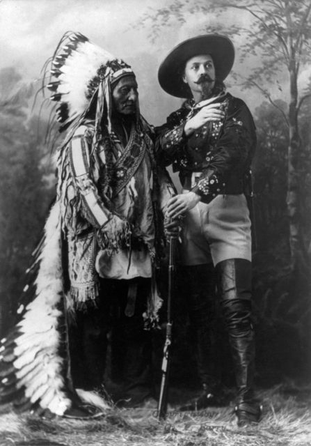 Sitting Bull and Buffalo Bill, 1885. Photo Credit 