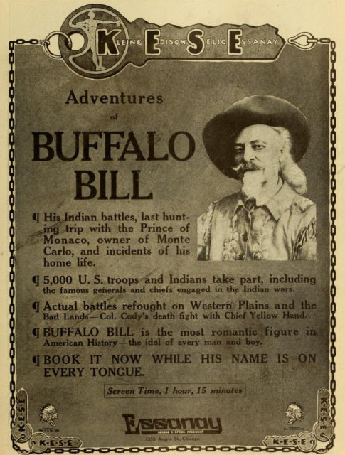 The Adventures of Buffalo Bill (1914) . Photo Credit 