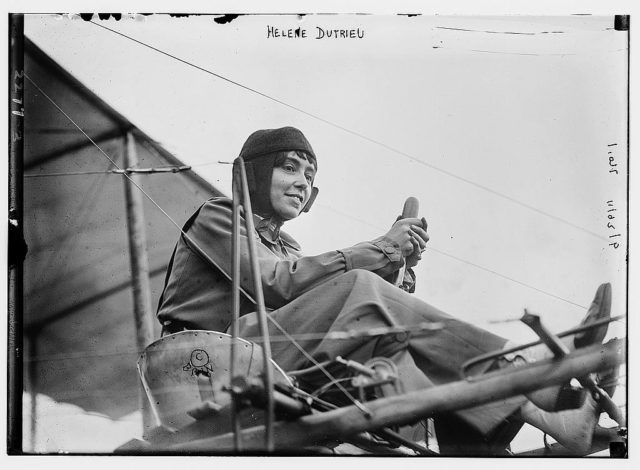 Helene Dutrieu -0 Belgian activist and pilot Photo Credit