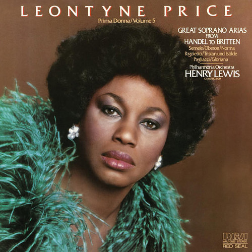 Leontyne Price - Prima Donna Vol. 5 Great Soprano Arias From Handel To Britten. Photo Credit