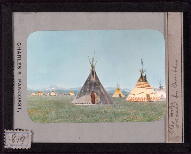 the Blackfoot Tipis Photo Credit