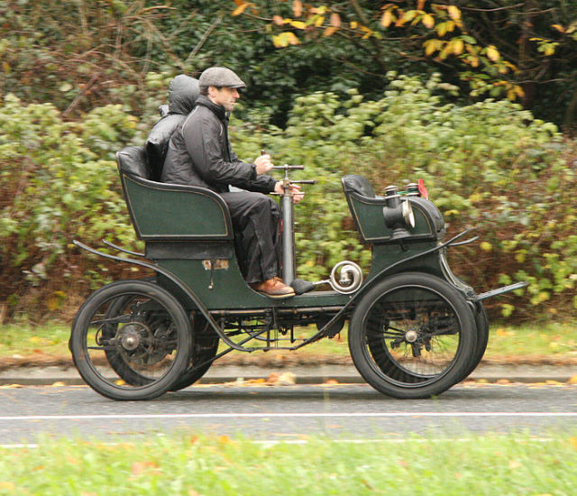 1900 De Dion-Bouton 3,5 CV Double Phaeton, water-cooled 1 cylinder engine. Photo Credit