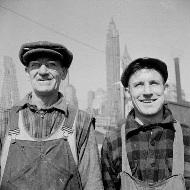 Fulton fish market stevedores Photo Credit