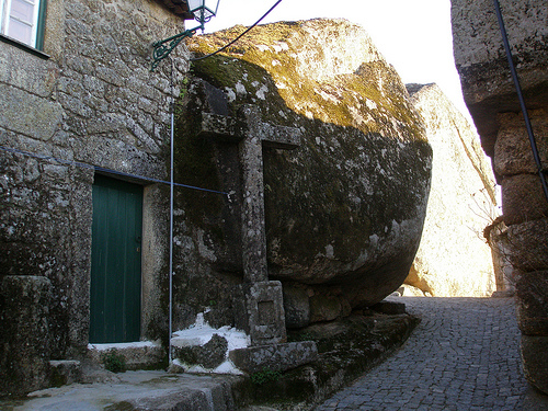 Monsanto (Portugal) and its granite houses. Photo Credit