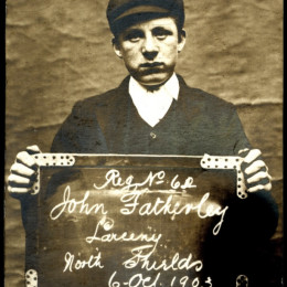 John Fatherley, arrested for stealing from a ship chandler’s store Photo Credit