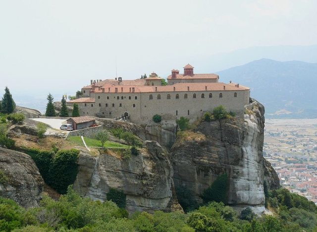 St. Stephen's Monastery (moni Aghiu Stefanu), Meteora, Greece. Photo Credit