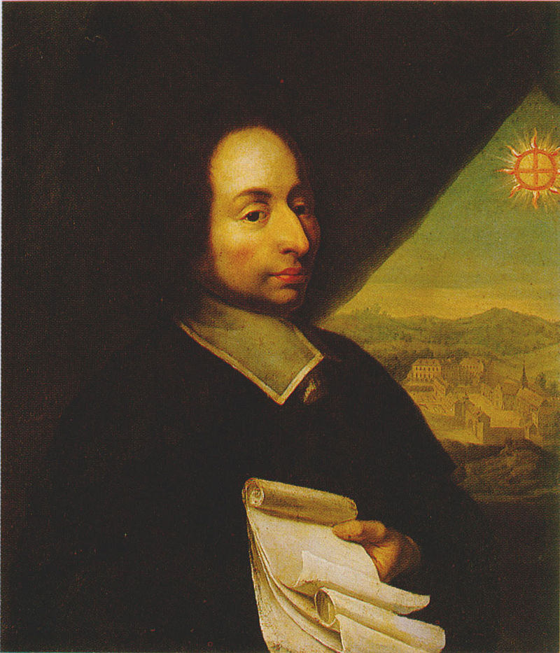 Blaise Pascal, the man who invented the primitive form of the roulette wheel in the 17th century.