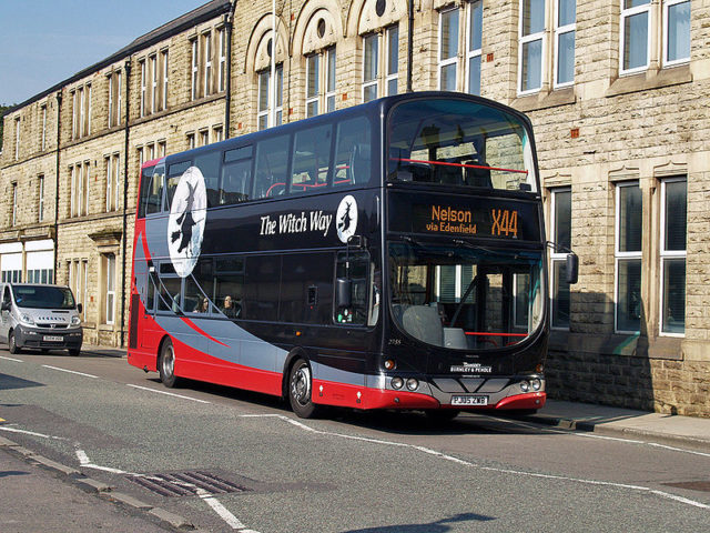 A "The Witch Way" Transdev in Burnley & Pendle bus. Photo credit