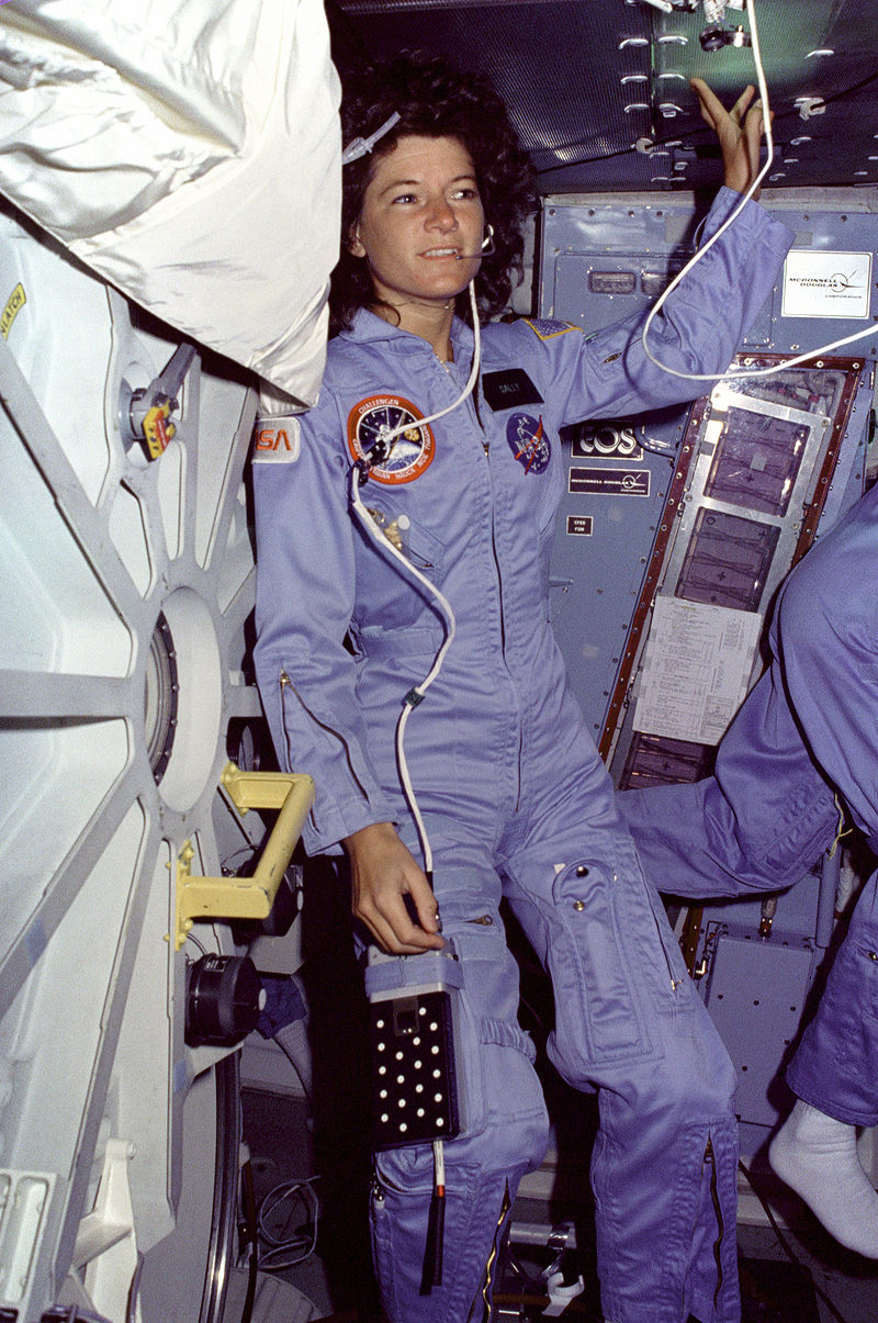 Ride on Challenger's mid-deck during STS-7 in 1983