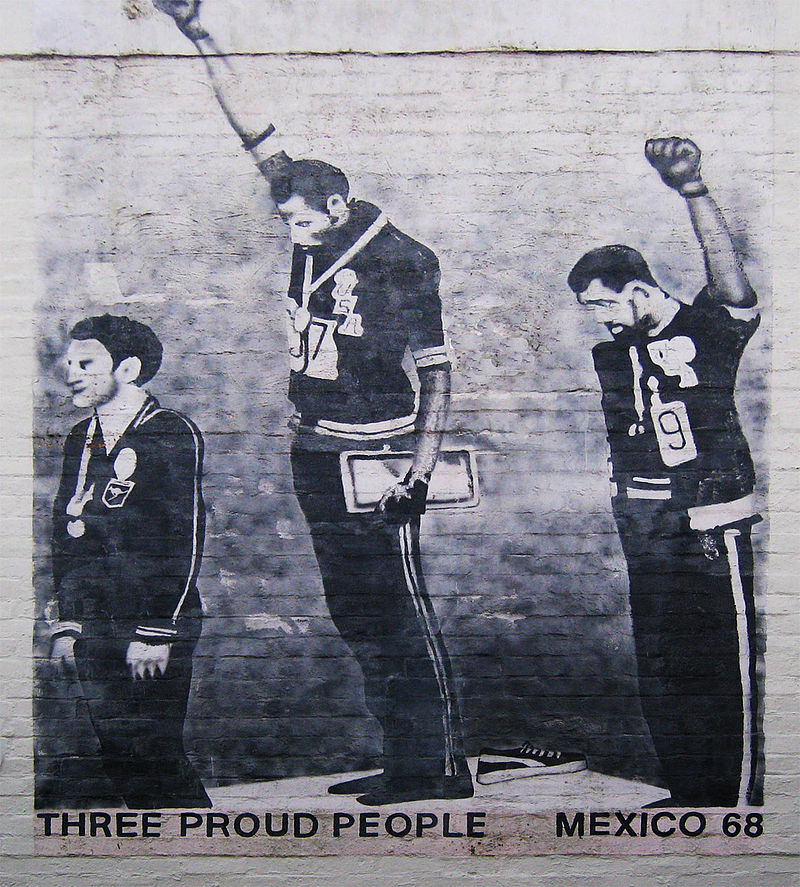 Three Proud People mural in Newtown. Photo Credit