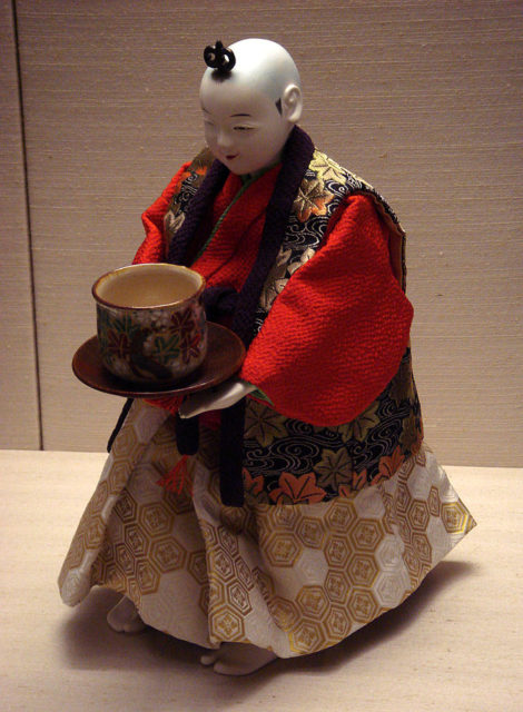 A karakuri automaton, circa 1800. British Museum. Photo Credit