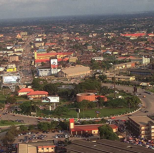 Aerial view of Benin City- Photo Credit