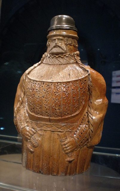 Bartmann Jug, 1525-50, Germany, Cologne (Victoria and Albert Museum). Photo Credit