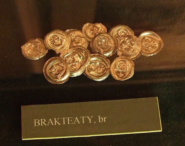 Bracteates originated in fifth century Scandinavia and made their way throughout Europe from England to Hungary. Photo Credit