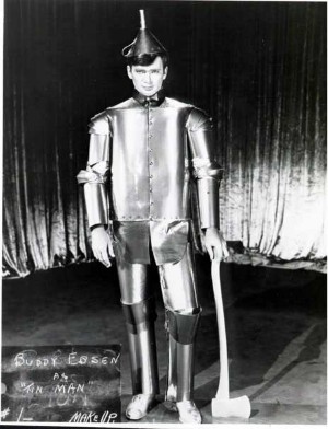 Buddy Ebsen as the Tin Man
