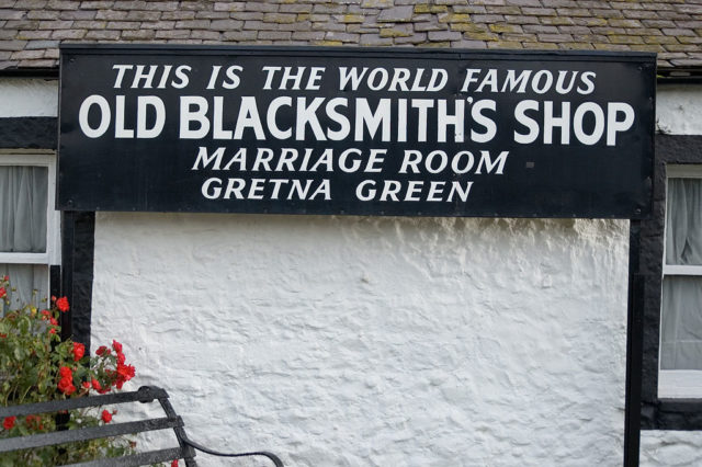 Entrance of the Blacksmith. Photo credit