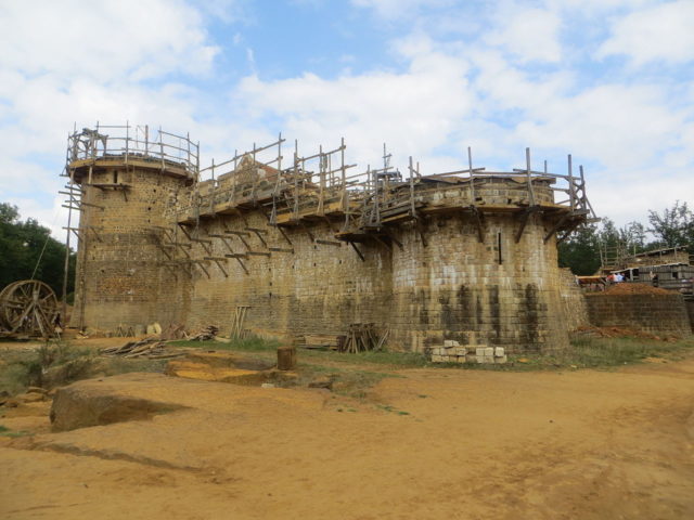 Guédelon Castle in August 2015. Photo Credit