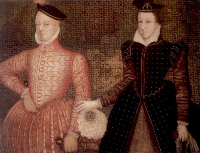 Mary with her second husband, Lord Darnley