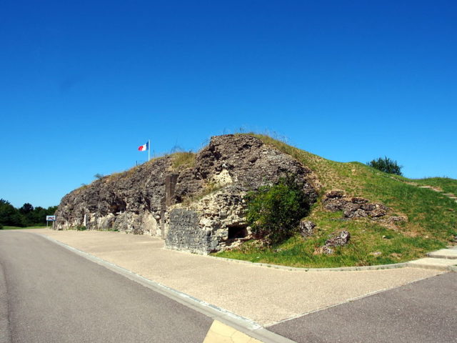 On 7 June, Raynal surrendered Fort Vaux to the Germans who allowed full honours of war. Photo Credit