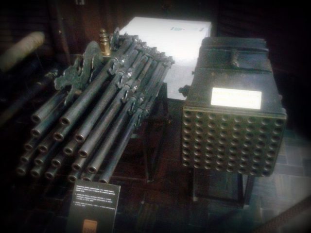 Polish multiple guns. Photo Credit