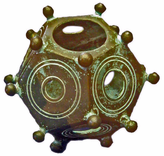 Roman dodecahedron. Photo by Lokilech CC BY SA 3.0