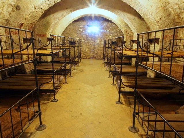 Sleeping quarters. Photo Credit