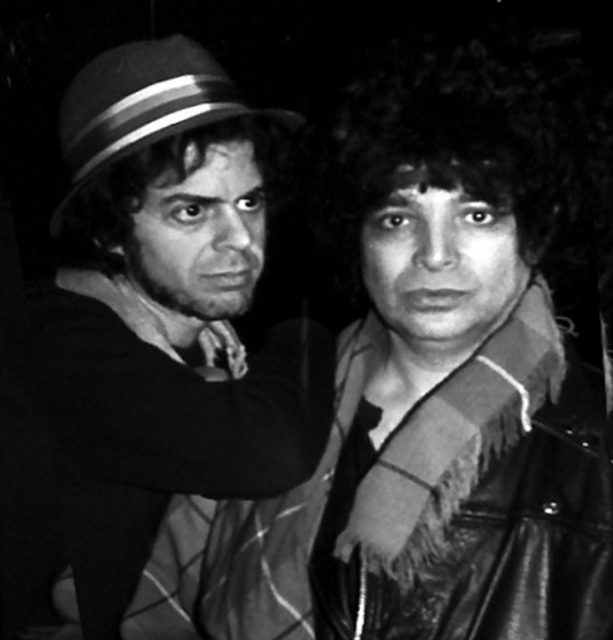 Martin Rev and Alan Vega in 1988