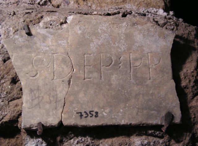 The Catacomb and Crypt were rediscovered in 1854 by the pioneering Italian archaeologist Giovanni Battista de Rossi. Photo Credit