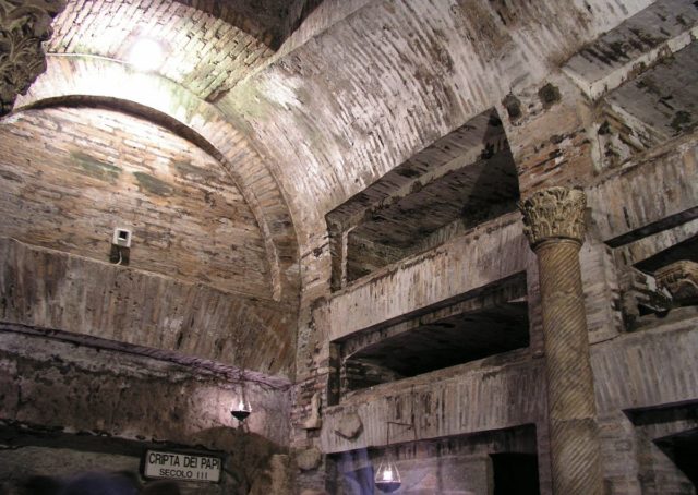 The Crypt of the Popes. Photo Credit